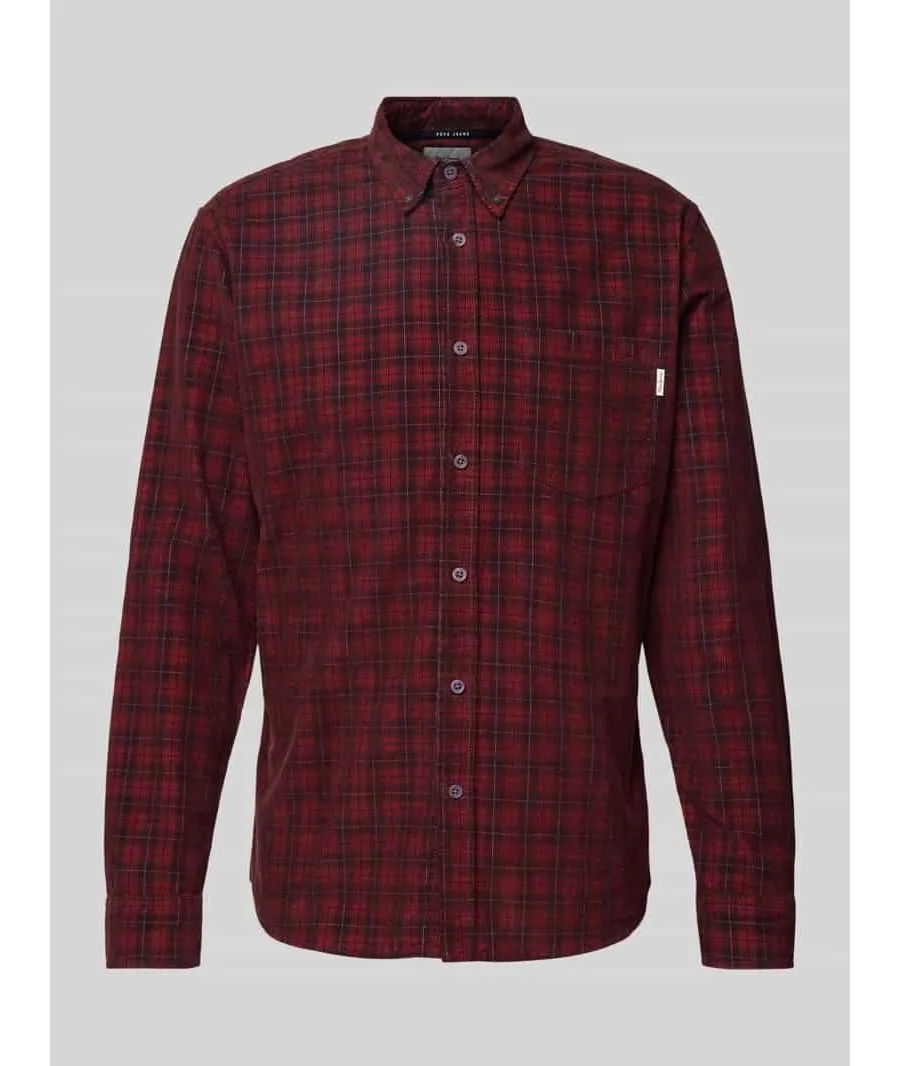 obrazek 1 Koszula casualowa o kroju regular fit z kołnierzykiem typu button down model ‘Marel’