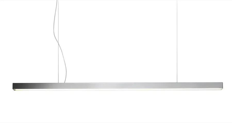 obrazek 1 Lampa sufitowa w formie metalowego drążka z oświetleniem LED i kloszem z poliwęglanu - Il Paralume Marina