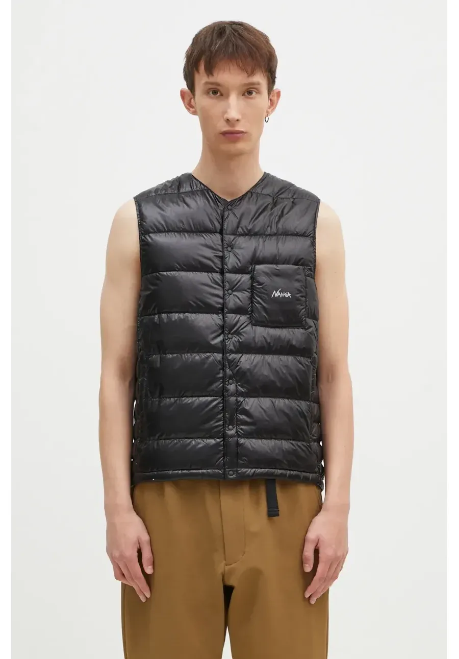 obrazek 1 Nanga bezrękawnik puchowy Inner Down Vest męski kolor czarny przejściowy ND2441.1A900.A