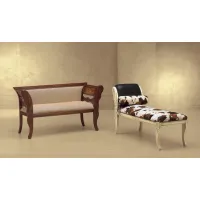 Picture Classic luxurious bench and sofa in French style – Morello Gianpaolo