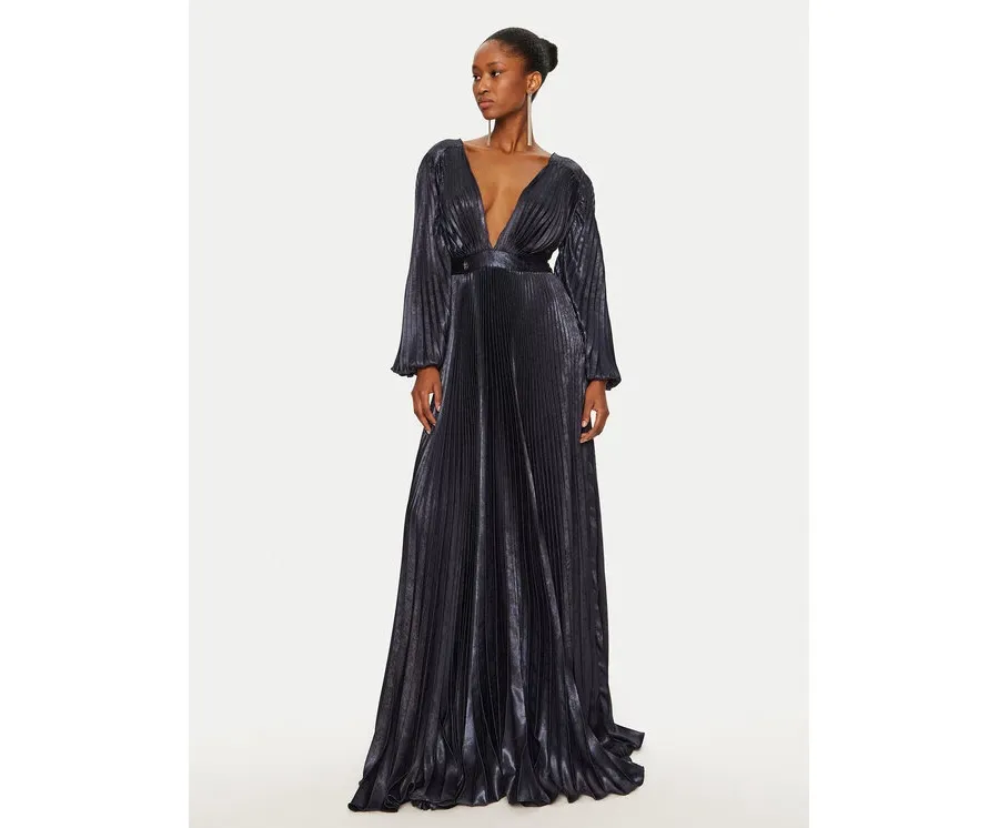 obrazek 1 Babylon Sukienka wieczorowa S00813 Granatowy Regular Fit