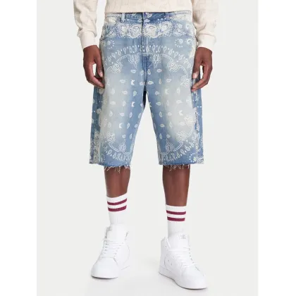 Zdjęcie Karl Kani Szorty jeansowe Paisley PD00005502 Niebieski Regular Fit