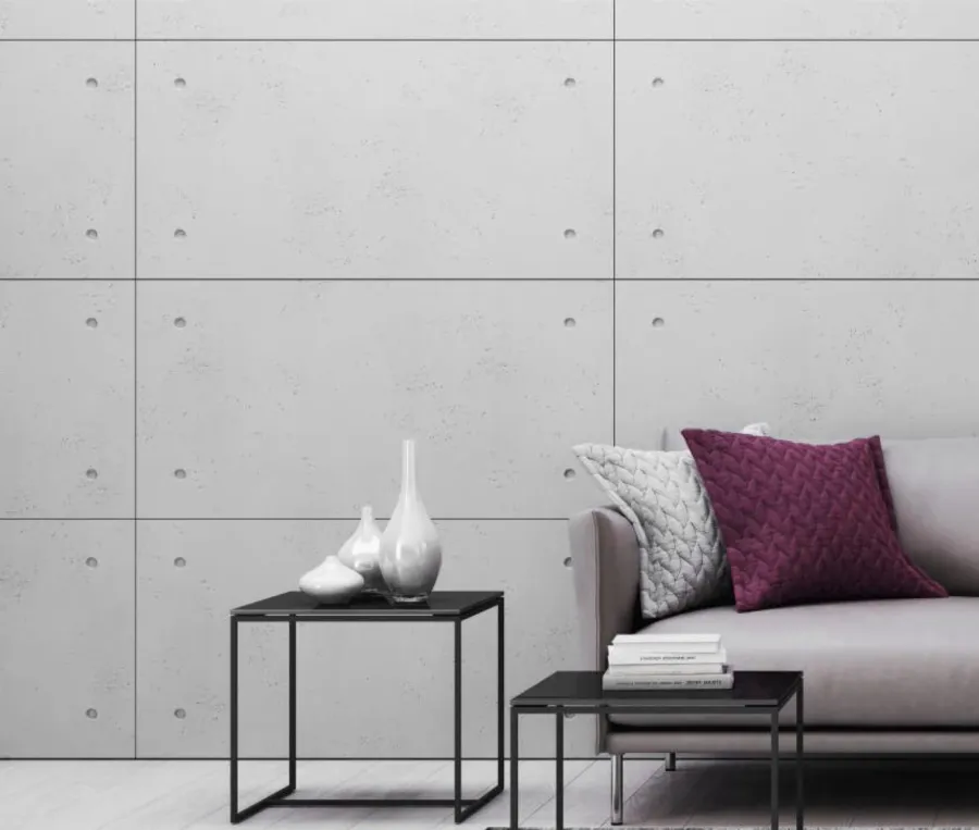 obrazek 1 120x60 cm VT - PB30 (B1 siwo biały) Standard - panel dekor 3D beton architektoniczny