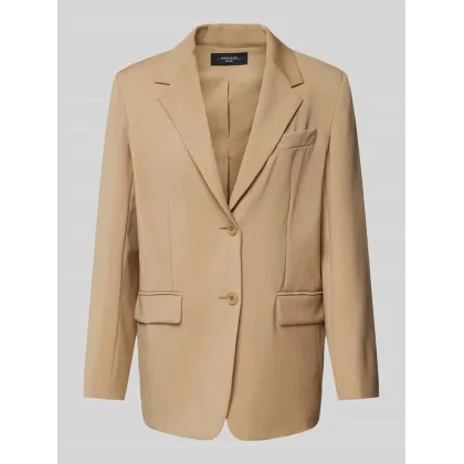 Zdjęcie Żakiet z kołnierzem z połami model ‘MATERIA’