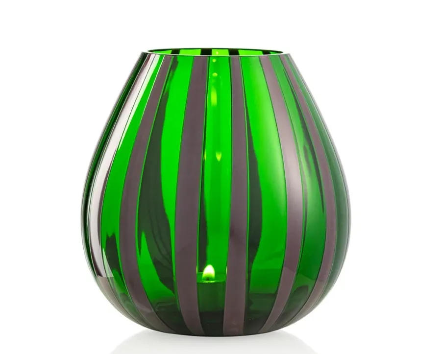obrazek 1 Designerski świecznik ze szkła Murano