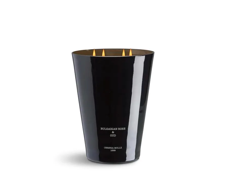 obrazek 2 Cereria Molla Świeca XXL 3,5 kg. Bulgarian Rose and Oud