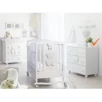 Zdjęcie Atrakcyjna komoda w kolorze bieli - Italbaby