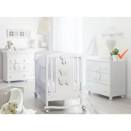 Zdjęcie Atrakcyjna komoda w kolorze bieli - Italbaby