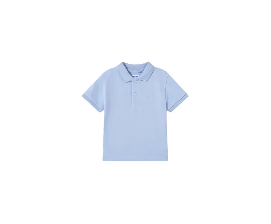 obrazek 1 Mayoral Polo 102 Błękitny Regular Fit