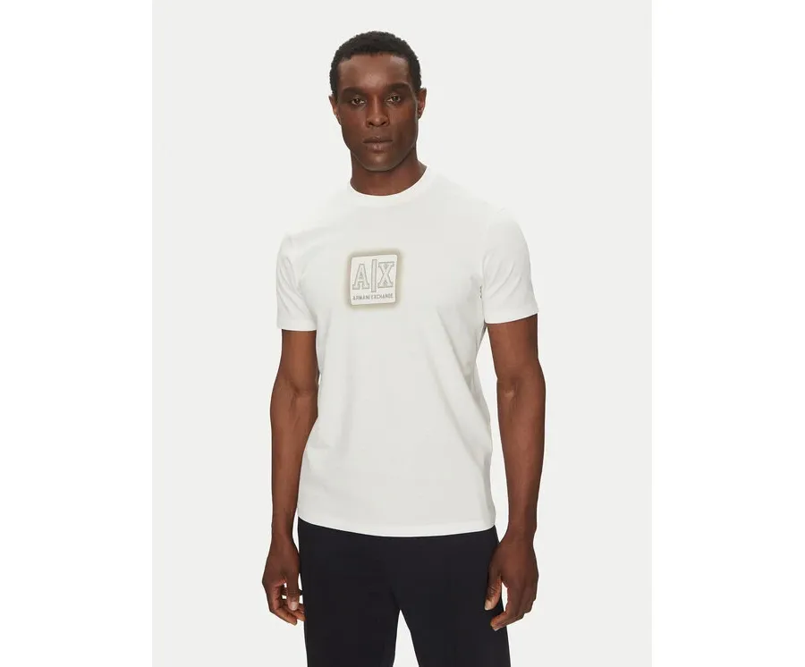 obrazek 1 Armani Exchange T-Shirt XM000545 AF10361 U0009 Biały Regular Fit