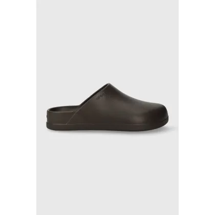 Zdjęcie Crocs klapki Dylan Clog kolor brązowy 209366