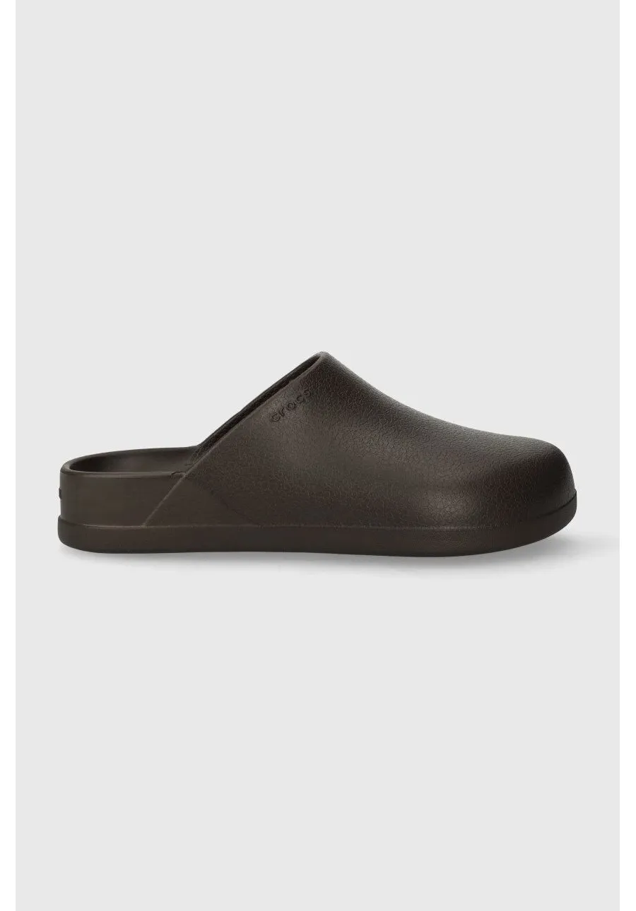 obrazek 1 Crocs klapki Dylan Clog kolor brązowy 209366