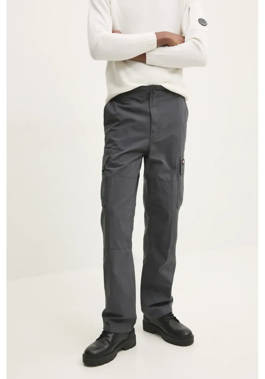 obrazek 1 Dickies spodnie bawełniane EAGLE BEND kolor niebieski w fasonie cargo DK0A4X9X