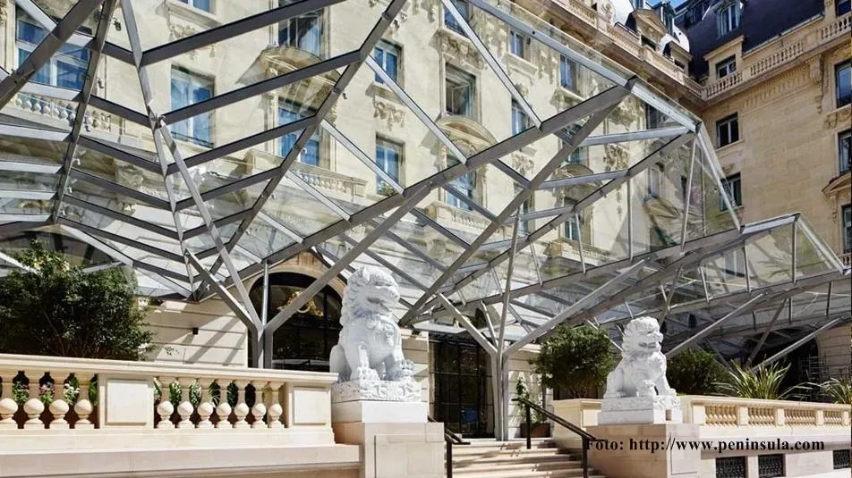 Prestiżowe hotele na świecie - Peninsula Paris