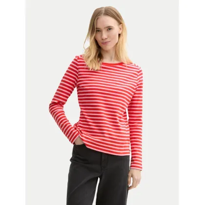 Zdjęcie Tom Tailor Denim Bluzka 1043085 Czerwony Regular Fit