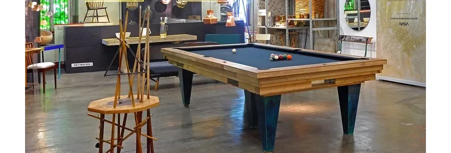 picture 2 Leather American pool table – Hermelin