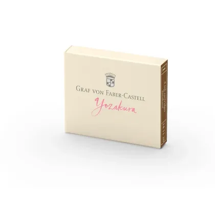 Zdjęcie Naboje do pióra w eleganckim pudełeczku - Guilloche Yozakura - Graf von Faber-Castel