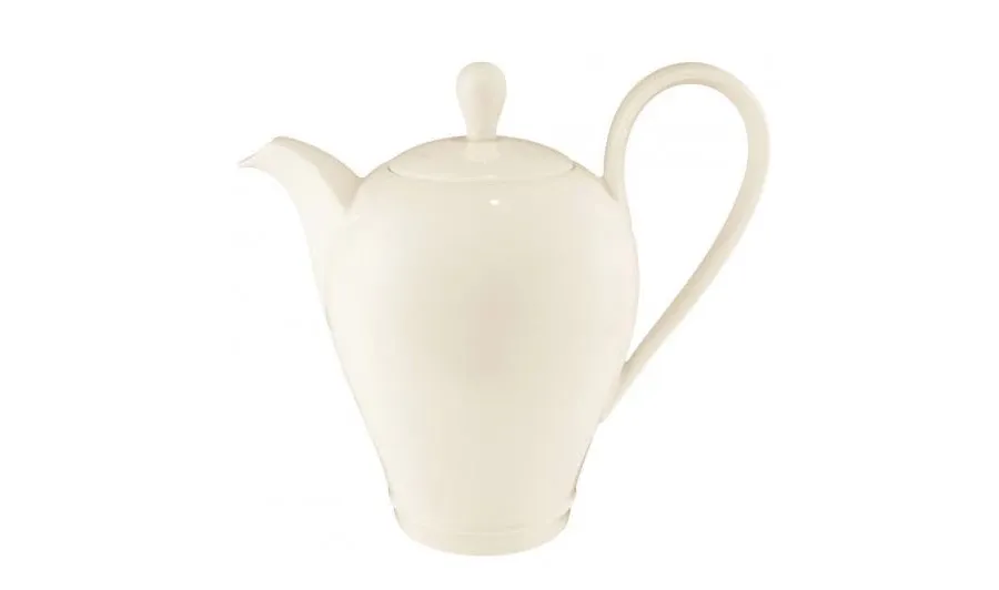 obrazek 1 Kremowy porcelanowy dzbanek do kawy z Niemiec – Tettau