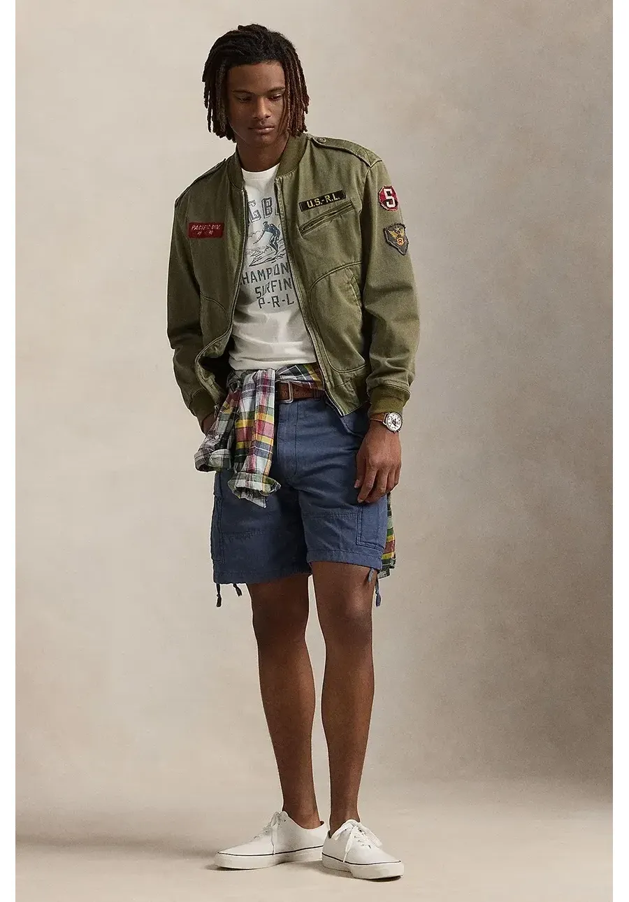 obrazek 1 Polo Ralph Lauren szorty bawełniane Cargo męskie kolor niebieski 710963362