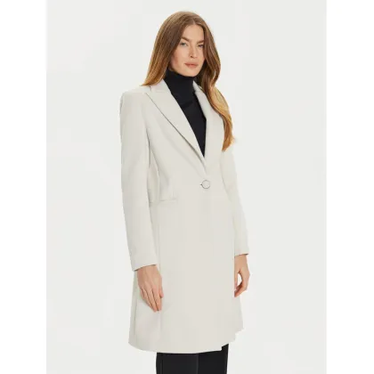Zdjęcie ARTIGLI Płaszcz przejściowy ACCP000317 Écru Regular Fit