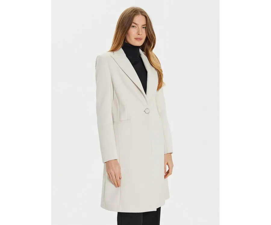 obrazek 1 ARTIGLI Płaszcz przejściowy ACCP000317 Écru Regular Fit