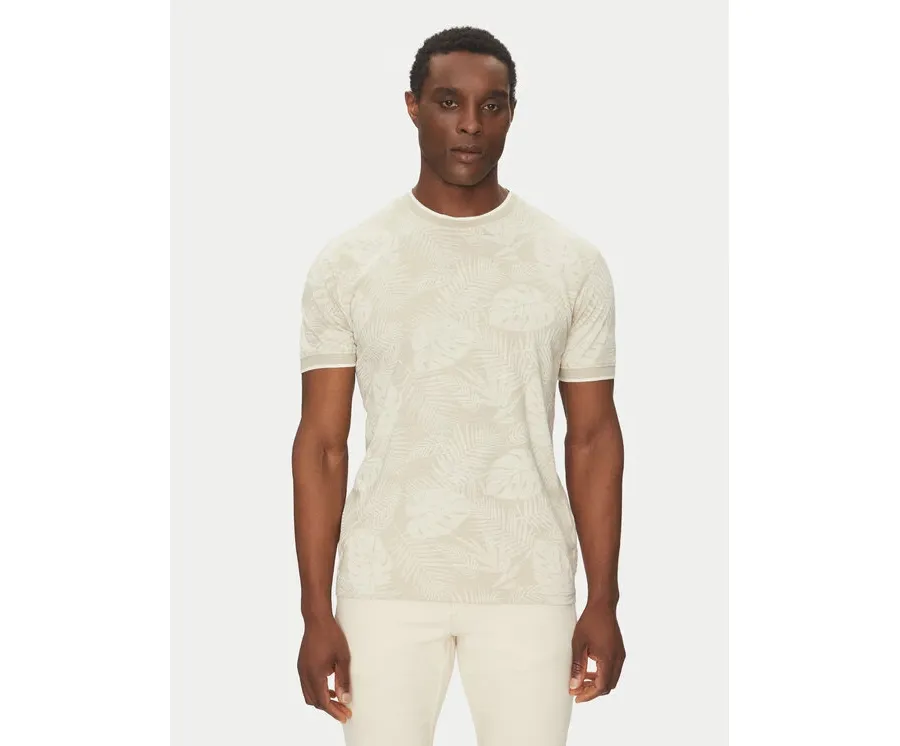 obrazek 1 Liu Jo T-Shirt QA5181 J7734 Beżowy Regular Fit