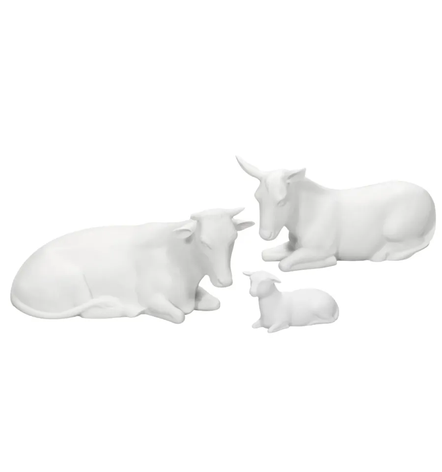 picture 1 A set of three porcelain animal figurines - Vista Alegre