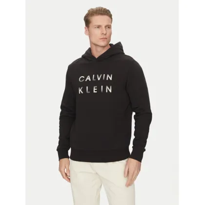 Zdjęcie Calvin Klein Bluza Enlarged Logo K10K114261 Czarny Regular Fit