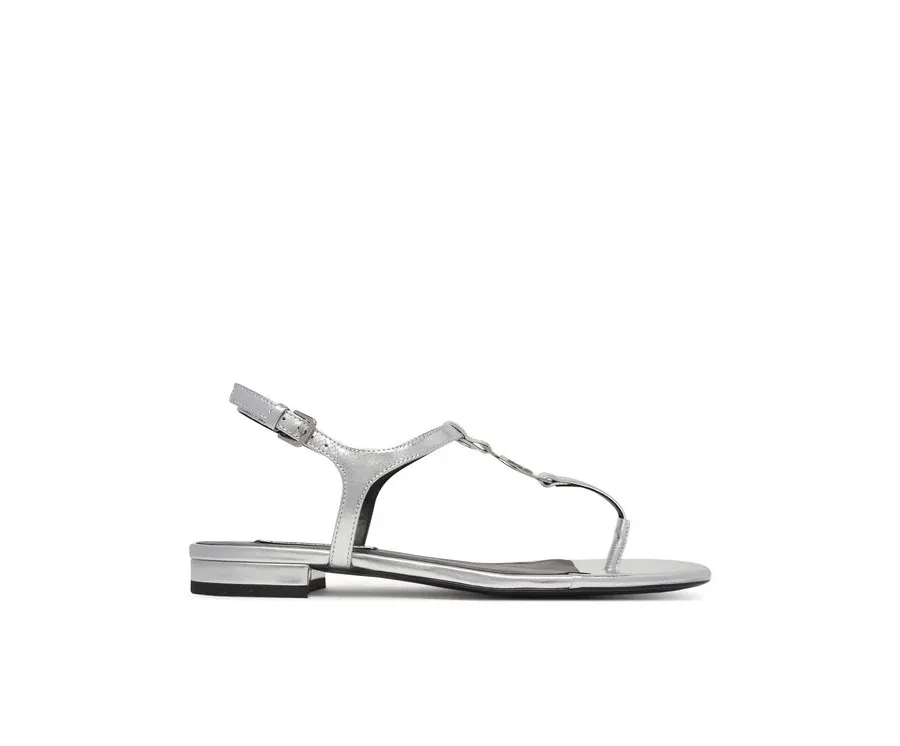 obrazek 1 KARL LAGERFELD Sandały KL82515 Srebrny