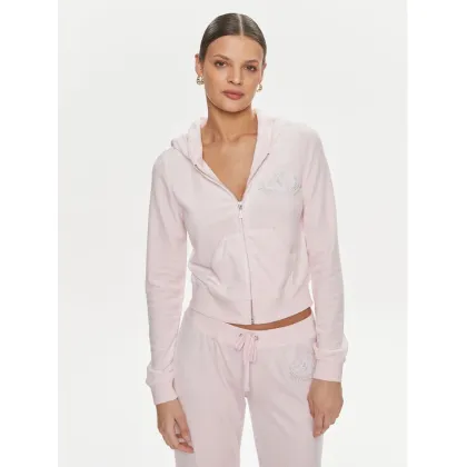 Zdjęcie Juicy Couture Bluza Heritage Dog JCBAS223813 Różowy Slim Fit