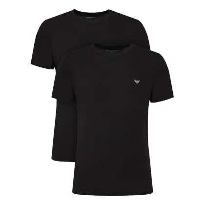 Zdjęcie Emporio Armani Underwear Komplet 2 t-shirtów EM000391 AF10776 MC005 Czarny Regular Fit