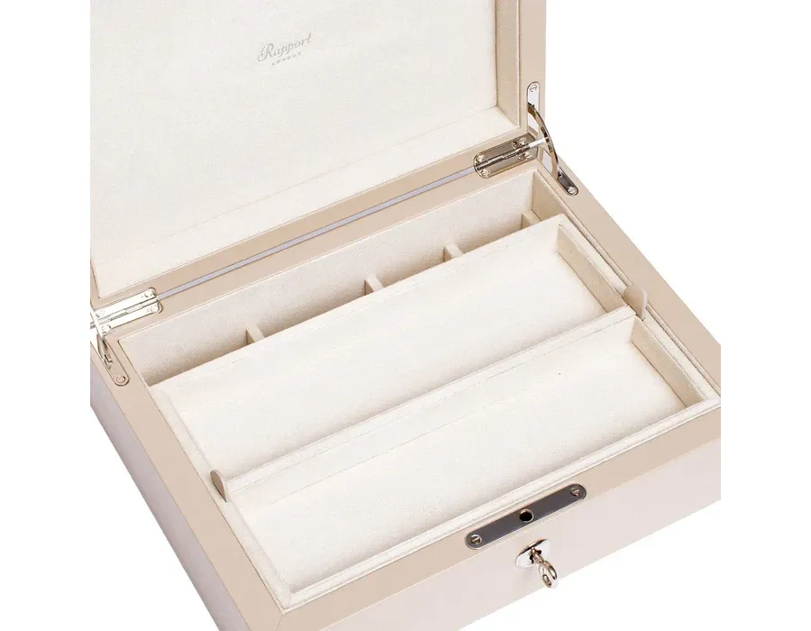 obrazek 5 Beżowe pudełko na biżuterię