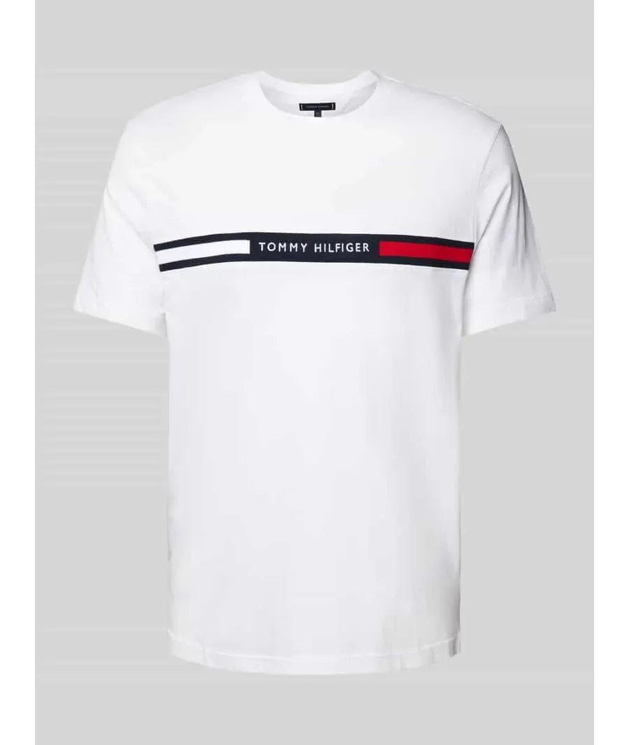 obrazek 1 Tommy Hilfiger T-Shirt MW0MW36498 Biały Regular Fit