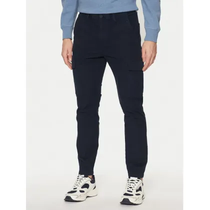 Zdjęcie Tommy Jeans Spodnie materiałowe Austin DM0DM20281 Granatowy Regular Fit