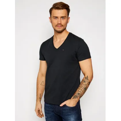 Zdjęcie Tommy Jeans T-Shirt DM0DM04410 Czarny Regular Fit