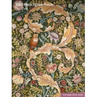 Zdjęcie Ekologiczne puzzle dla dorosłych V&A: Sowa - Flame Tree Publishing