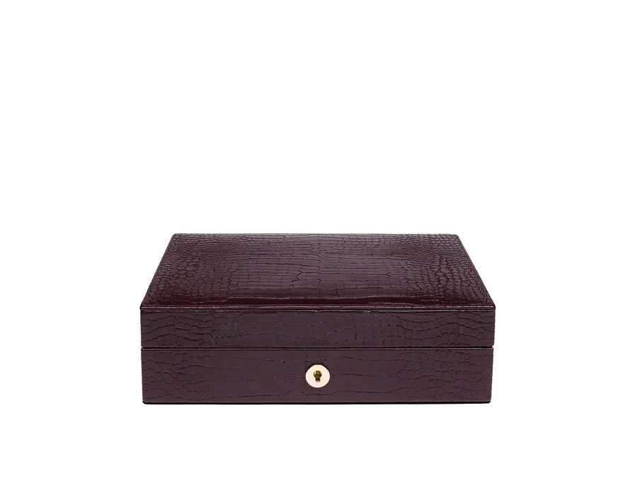 obrazek 2 Skórzana skrzynia na cygara