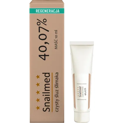 Zdjęcie Snailmed Regeneracyjna maść ze śluzem ślimaka na blizny i poparzenia, 30 ml 10 ml