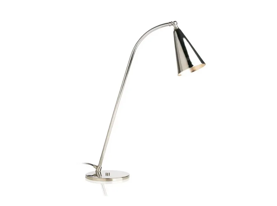 obrazek 1 Unikatowa metalowa lampka z regulowanym abażurem