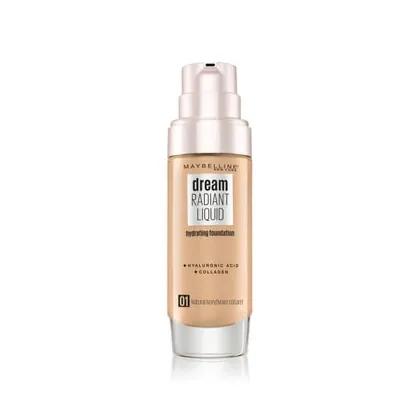 Zdjęcie Maybelline Dream Radiant Liquid Podkład w płynie 30 ml Nr. 1 - Natural Ivory