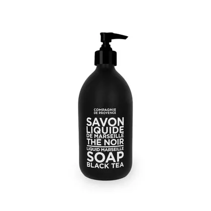Zdjęcie La Compagnie de Provence Black & White Black Tea Liquid Soap Marseille Mydło w płynie 500 ml