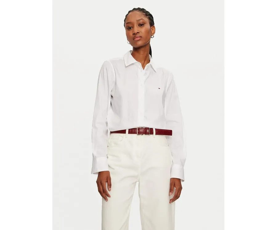 obrazek 1 Tommy Hilfiger Koszula WW0WW44084 Biały Regular Fit