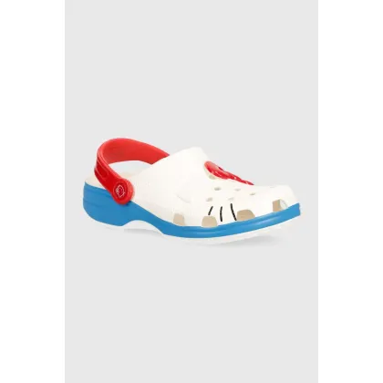 Zdjęcie Crocs klapki Hello Kitty IAM Classic Clog damskie kolor biały 209438