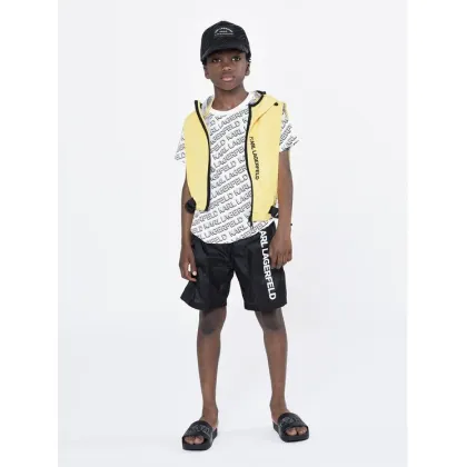 Zdjęcie Karl Lagerfeld Kids T-Shirt Z25395 S Biały Regular Fit