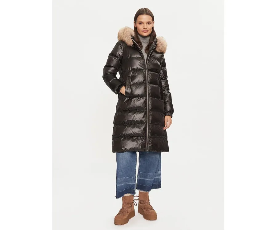 obrazek 1 Geox Kurtka zimowa Backsie W4628H T2843 F9000 Czarny Regular Fit