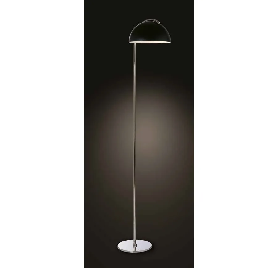 obrazek 3 Designerska lampa podłogowa z ciekawym zaokrąglonym abażurem