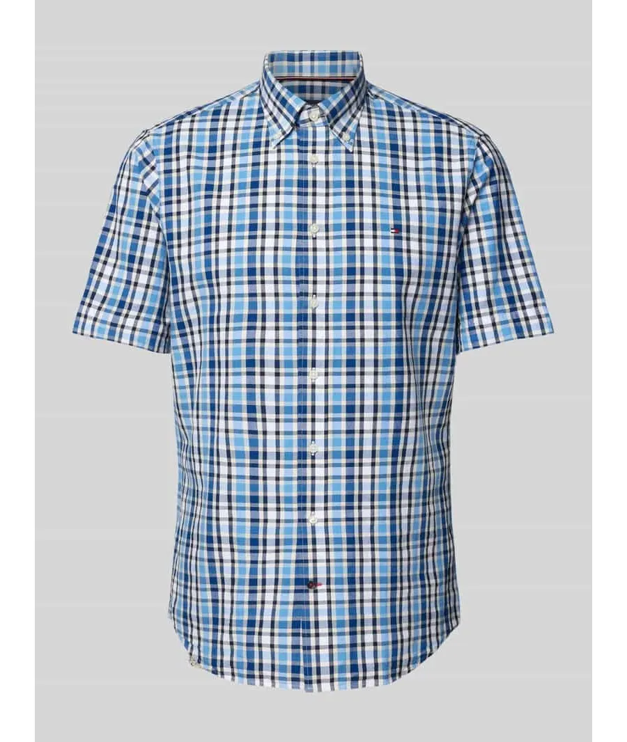 obrazek 1 Koszula biznesowa o kroju regular fit z kołnierzykiem typu button down
