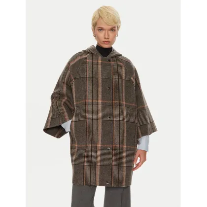 Zdjęcie Weekend Max Mara Płaszcz wełniany Agitare 2425496012 Czarny Loose Fit