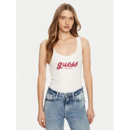 Zdjęcie Guess Top W5RP03 KA0H1 Biały Regular Fit