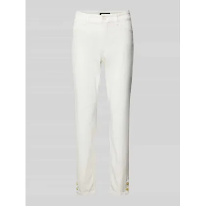 Zdjęcie Jeansy o kroju slim fit w jednolitym kolorze